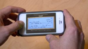 Deposit Check with Cell Phone
