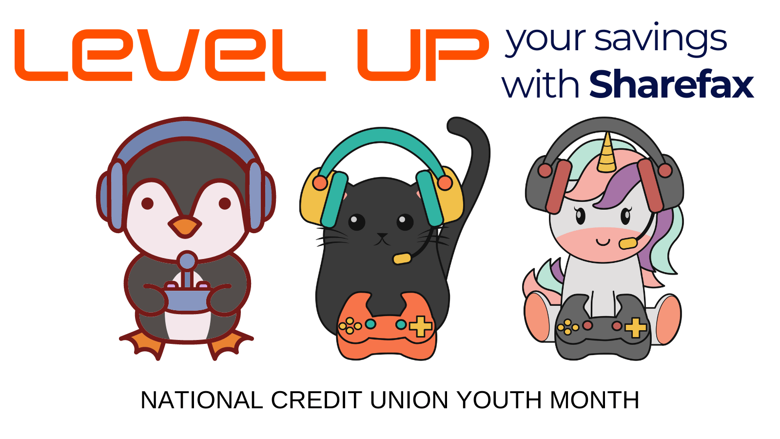 LEVEL UP - CHARACTERS PLAYING VIDEO GAMES